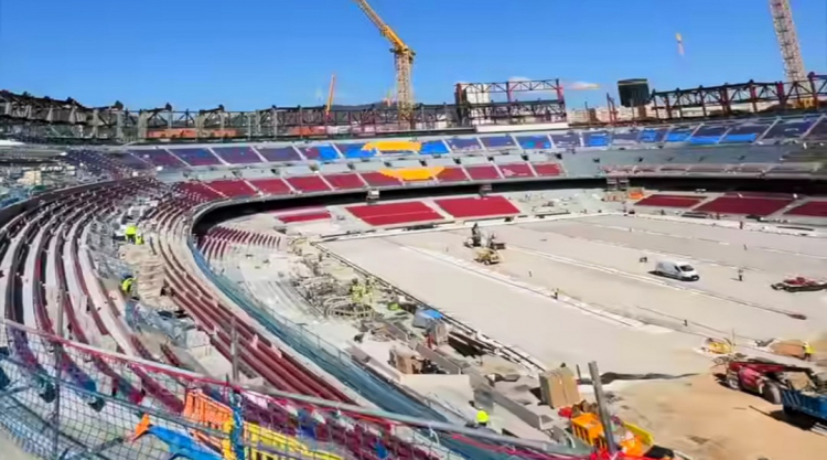 Barcelona adia retorno ao Camp Nou devido a atrasos nas obras