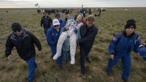 CAZAQUISTÃO-EUA-RÚSSIA-ESPAÇO-NASA-ISS