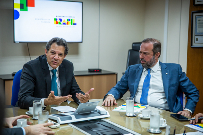 Reunião de Fernando Haddad com Ministro de Minas e Energia, Alexandre Silveira