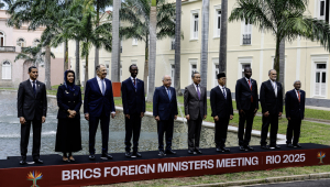 Reunião de cancilleres do BRICS empieza com chamado à paz do Brasil para Gaza e Ucrânia