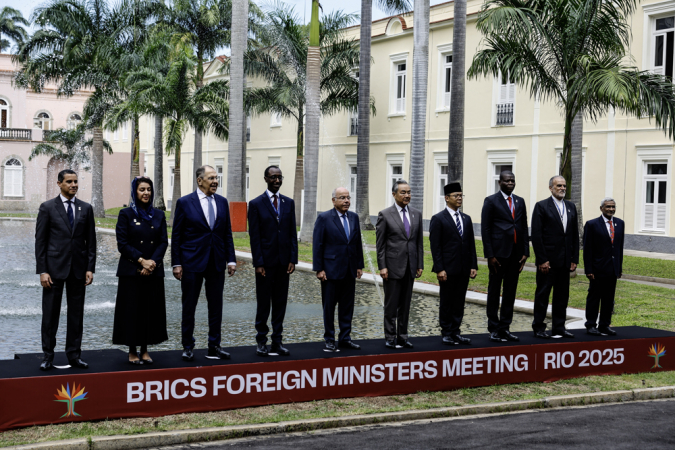 Reunião de cancilleres do BRICS empieza com chamado à paz do Brasil para Gaza e Ucrânia