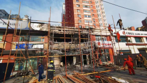 Incêndio em restaurante em Liaoyang