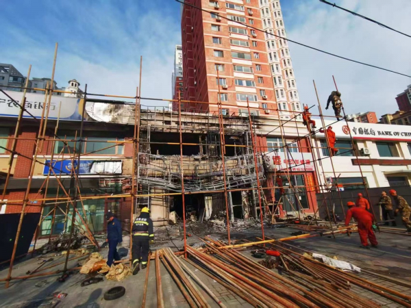 Incêndio em restaurante em Liaoyang