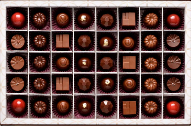 Caixa D'or - Bombons Sortidos da Chocolat du Jour