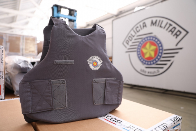Novo colete balístico da Polícia Militar de São Paulo