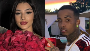 Bia Miranda e Gato Preto