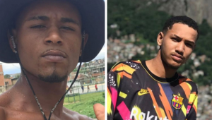 Os irmãos Fábio e Michel Oliveira Fortes, mortos no Rio de Janeiro