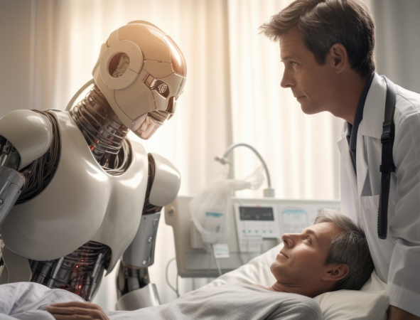 Robô ajuda a fazer cirurgia