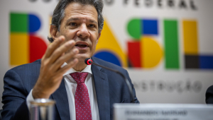 Fernando Haddad em Coletiva de imprensa do Relatório Bimestral de Avaliação de Receitas e Despesas