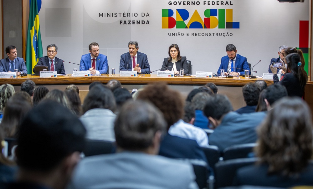 Coletiva de imprensa - Relatório Bimestral de Avaliação de Receitas e Despesas