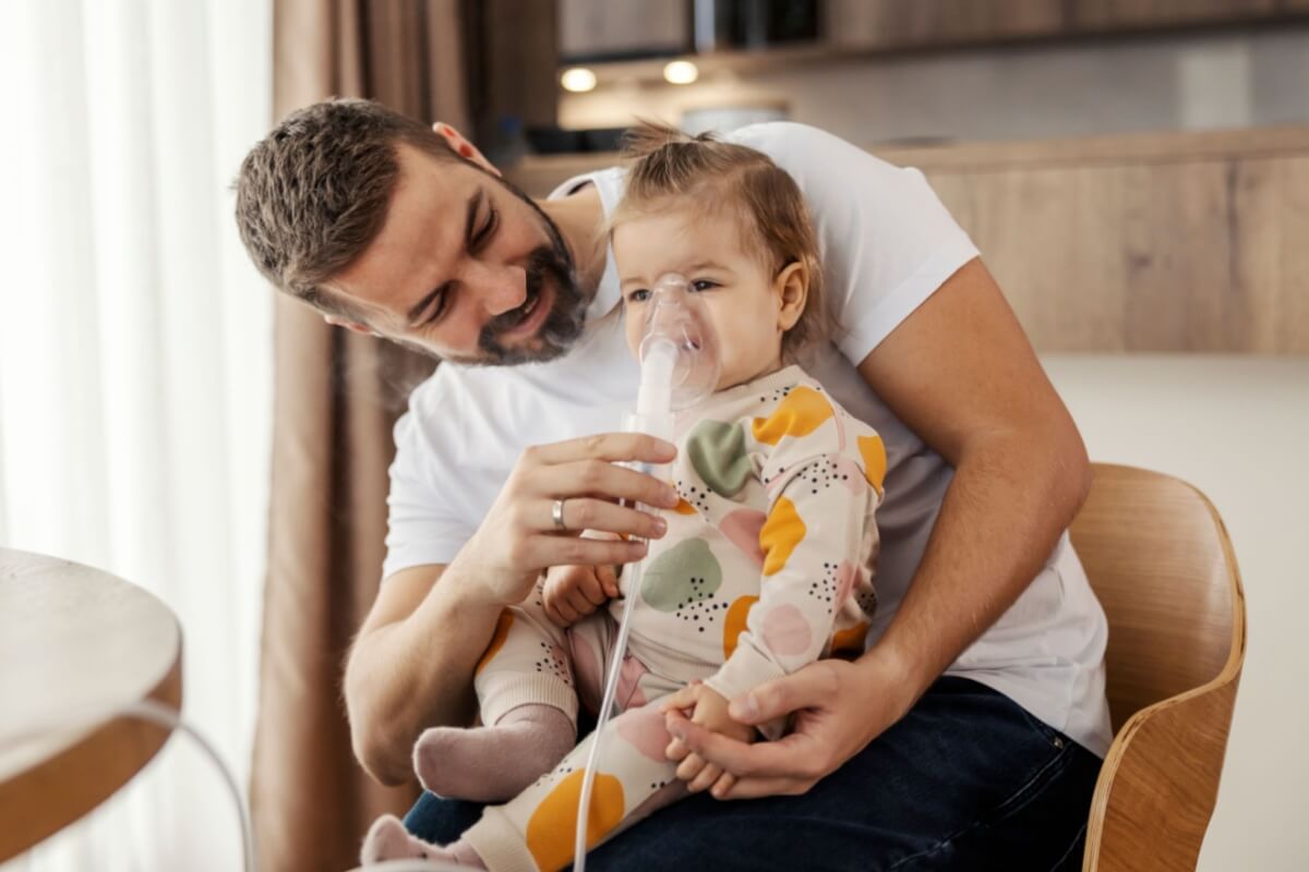 A bronquiolite afeta principalmente bebês com menos de dois anos 