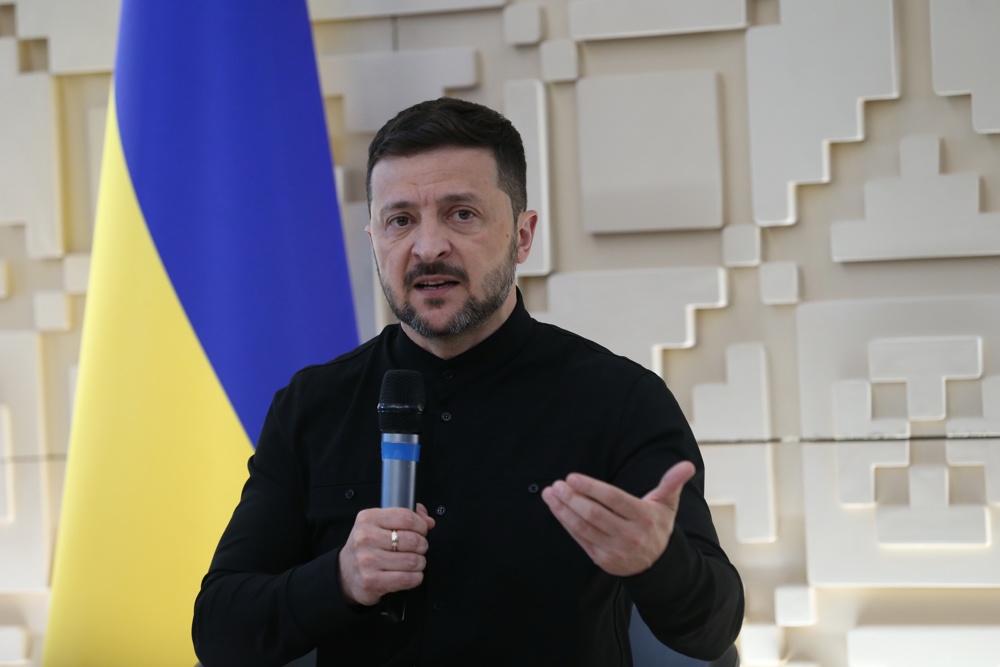 Presidente ucraniano Zelensky