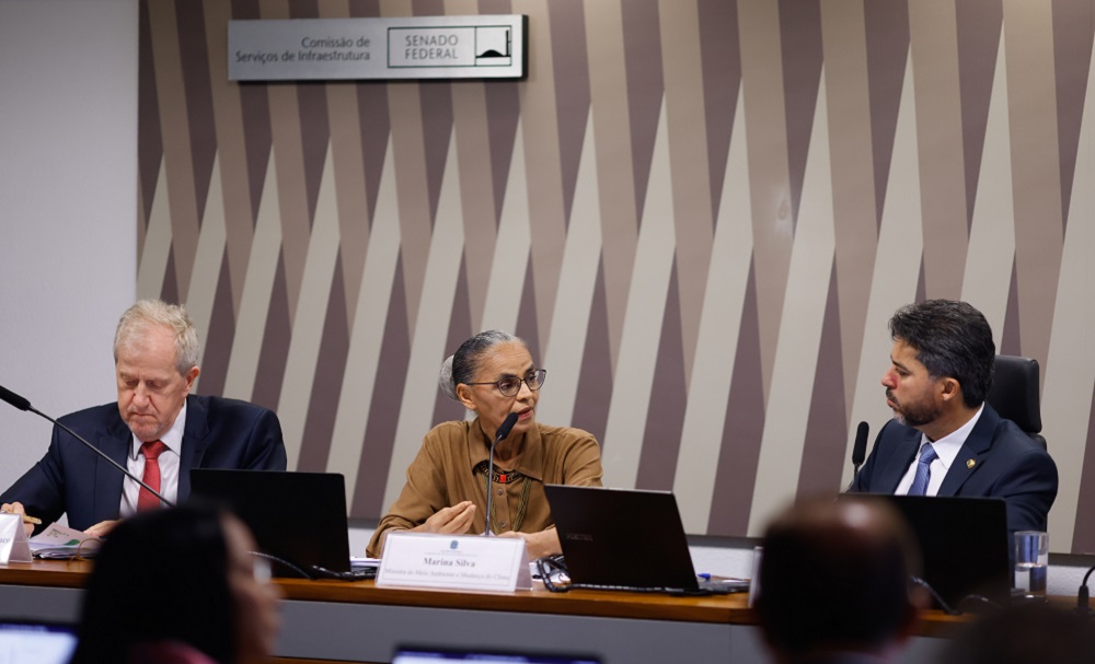 Marina deixa audiência pública sobre Margem Equatorial após bate-boca com senadores