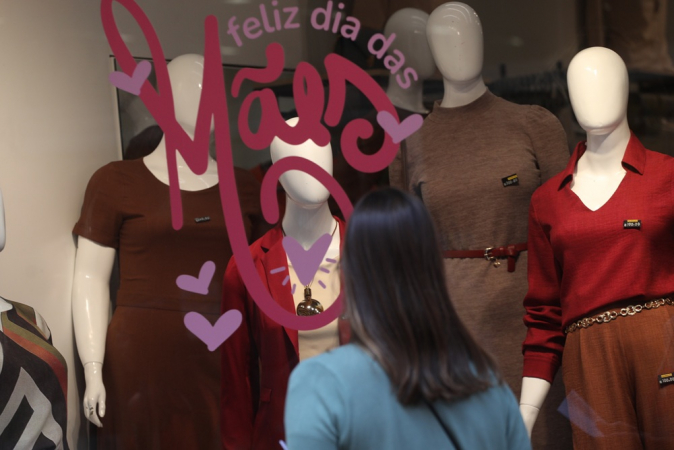 Vitrine de loja