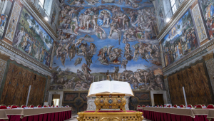 Capilla Sistina Vaticano Conclave