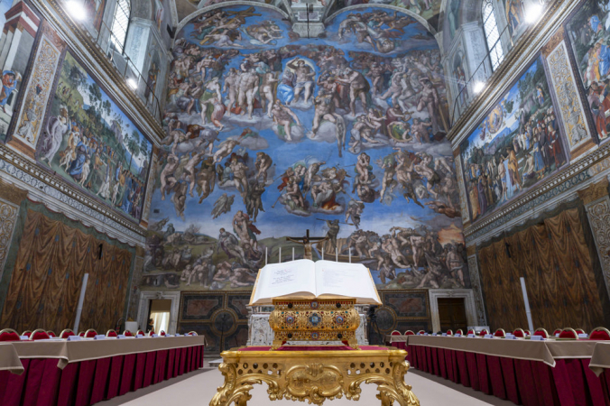 Capilla Sistina Vaticano Conclave