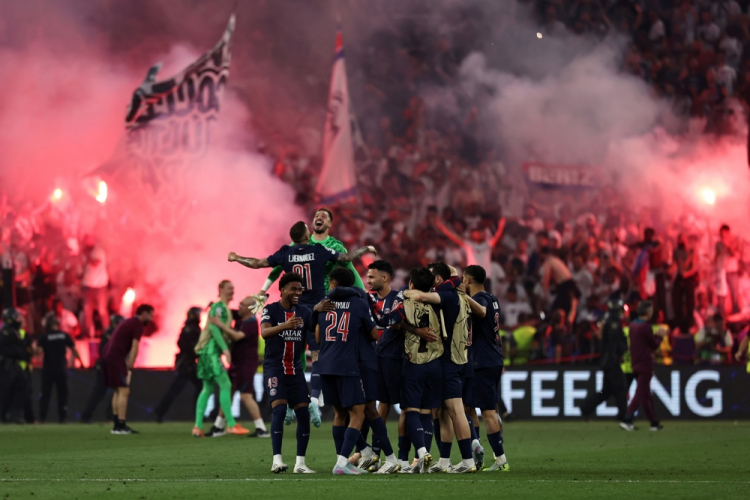 PSG atropela a Inter de Milão e conquista o título da Liga dos Campeões pela primeira vez na história