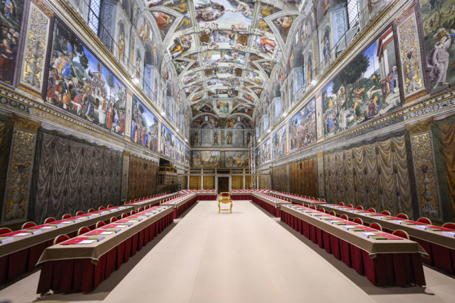 Capela Sistina Conclave