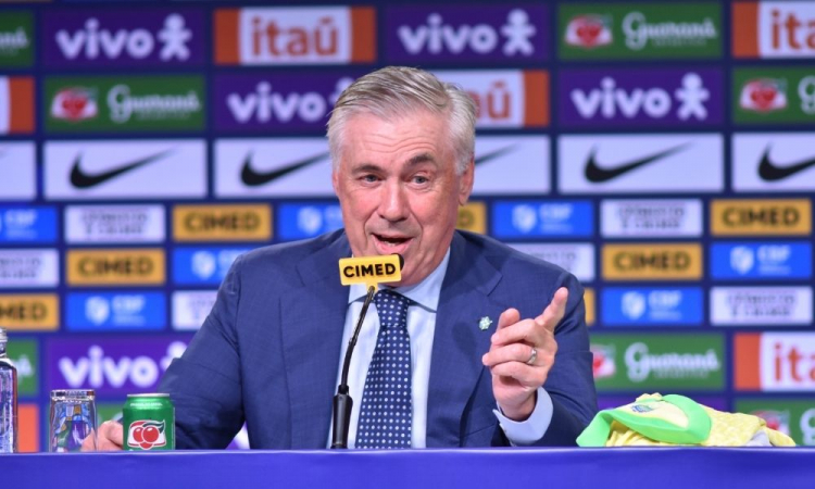 Ancelotti explica ausência de Neymar em convocação, mas deixa recado: ‘Contamos com ele’