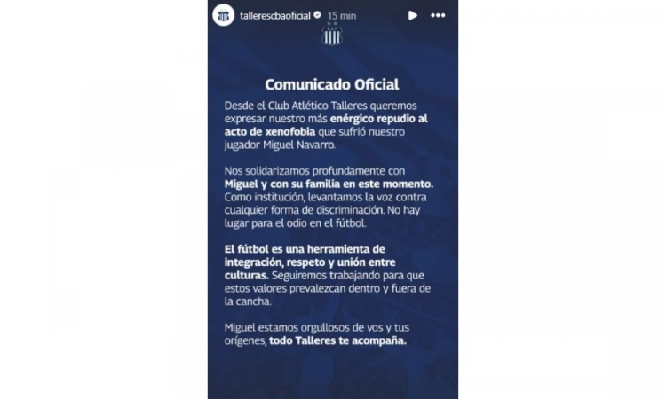 comunicado talleres bobadilla