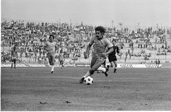 Rivellino em ação na Copa do Mundo de 1974