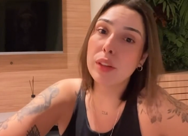 Isabela Tibcherani postou um vídeo nas redes sociais para falar da prisão de seu pai, Paulo Cupertino