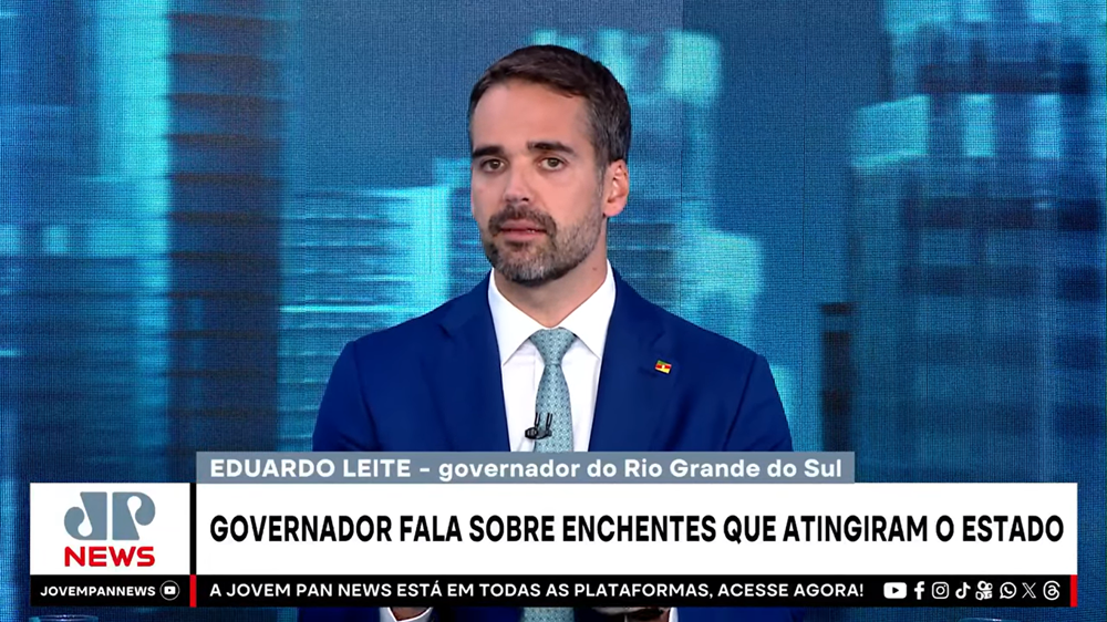 Eduardo Leite participa do programa Direto ao Ponto