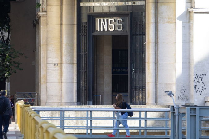 Corrupção do INSS: as estranhas coincidências 3 Vista da fachada do posto do Instituto Nacional do Seguro Social (INSS), localizado na região central da cidade de São Paulo