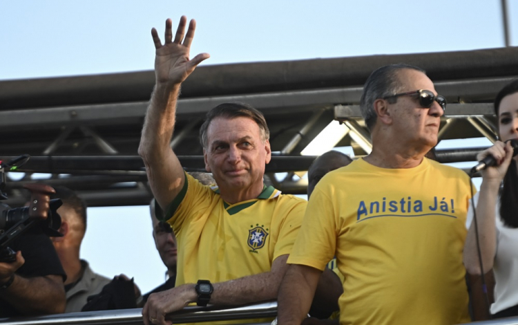 BOLSONARO ATO PELA ANISTIA EM BRASÍLIA