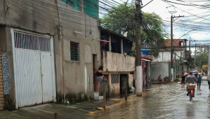 Enchentes que atingem o Jardim Pantanal, na Zona Leste de São Paulo