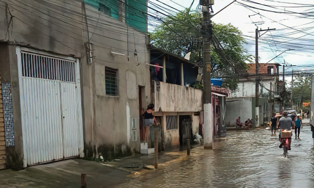 Enchentes que atingem o Jardim Pantanal, na Zona Leste de São Paulo