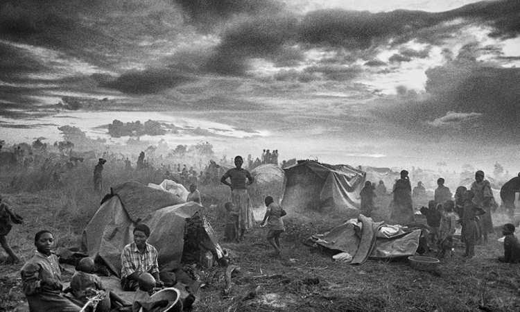 Refugee Field Ruandians in Benako, Tanzania, 1994