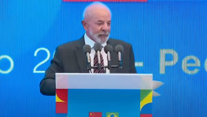 Lula discursa no encerramento do Fórum Empresarial Brasil-China