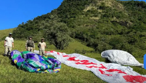 balões são apreendidos no Rio de Janeiro