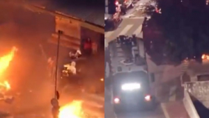 Manifestantes bloqueiam rua em Paraisópolis após morte de jovem de 19 anos, e polícia cerca favela