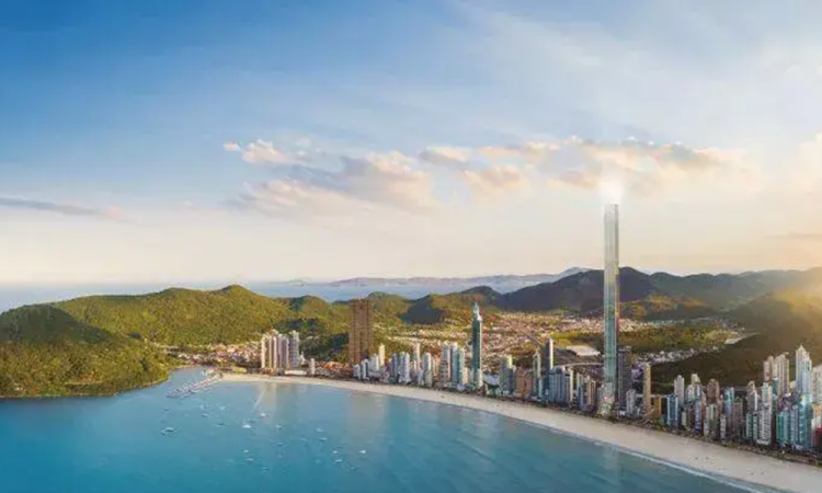 Senna Tower, arranha-céu de 500 que será construído em Balneário Camboriú, projetado para ser o maior prédio do mundo