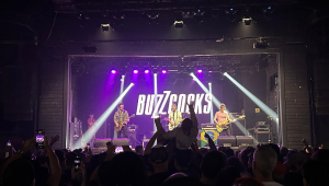 Show da banda punk Buzzcocks no Carioca Club, em Pinheiros, zona oeste de São Paulo