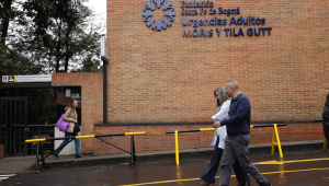 Hospital onde está internado Miguel Uribe