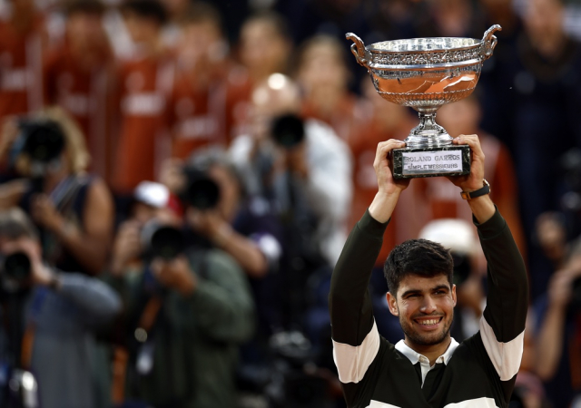 Carlos Alcaraz, da Espanha, vence Roland Garros