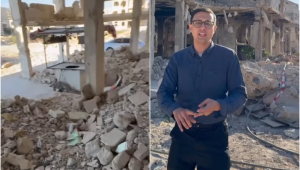 Luca Bassani na Síria