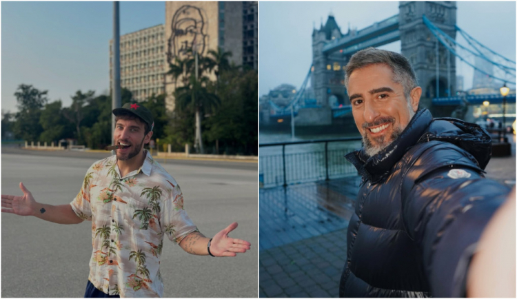 Leo Lins e Marcos Mion