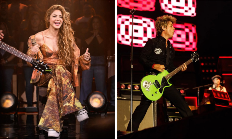 A cantora colombiana Shakira e o cantor Billie Joe, do Green Day, são vozes contra a política migratória de Trump