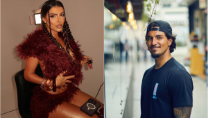 Isabella Arantes e Gabriel Medina