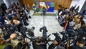 Coletiva de imprensa de Lula