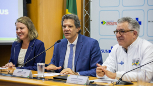 24.06.2025. Brasília (DF) - Coletiva de imprensa para apresentação das estratégias do Agora Tem Especialistas