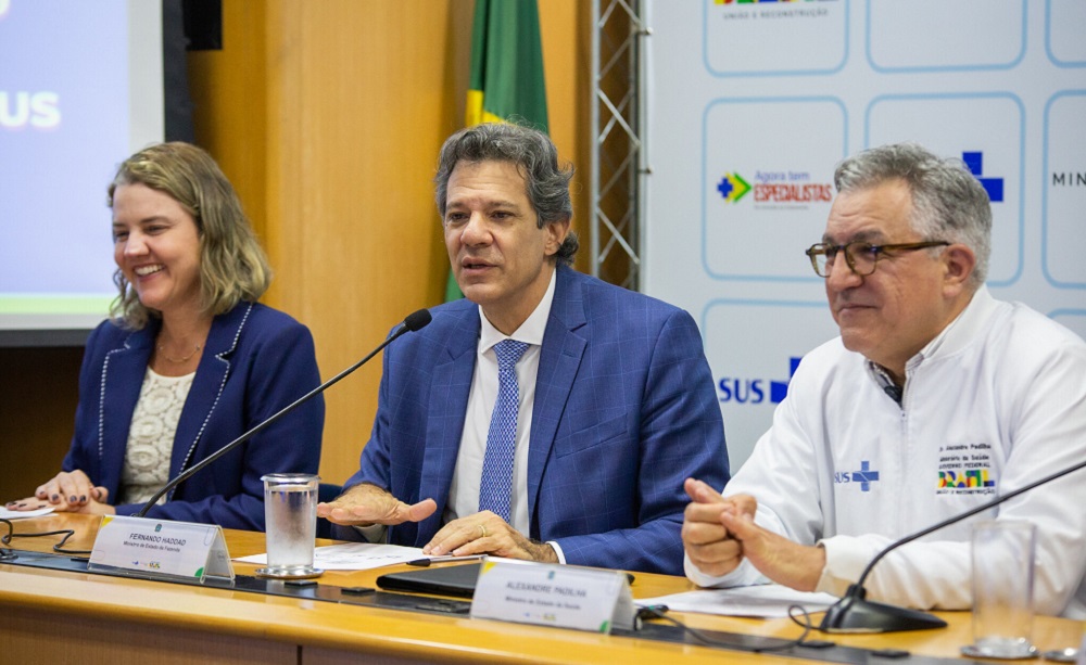 24.06.2025. Brasília (DF) - Coletiva de imprensa para apresentação das estratégias do Agora Tem Especialistas