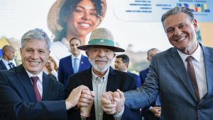 Presidente da República, Luiz Inácio Lula da Silva, durante a Cerimônia de Lançamento do Plano Safra da Agricultura Familiar 2025/2026