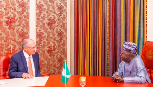 Geraldo Alckmin e presidente da Nigéria