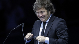 O presidente da Argentina, Javier Milei