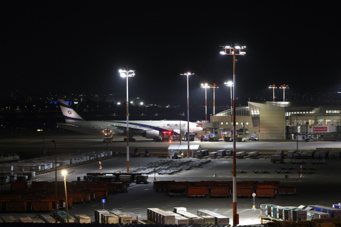 ISRAEL-TRANSPORTE-AVIAÇÃO